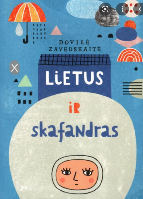 knyga-Lietus ir skafandras